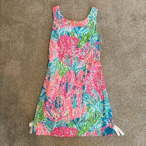 Lilly Pulitzer Delia Shift Dress in Lets Cha Cha - Size 4